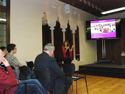 Andrew Williams and Paula Casal